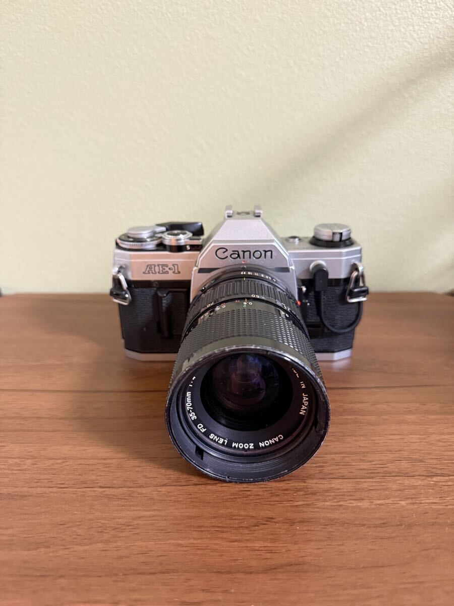 Canon AE-1 フィルムカメラ 一眼レフカメラ レンズセット