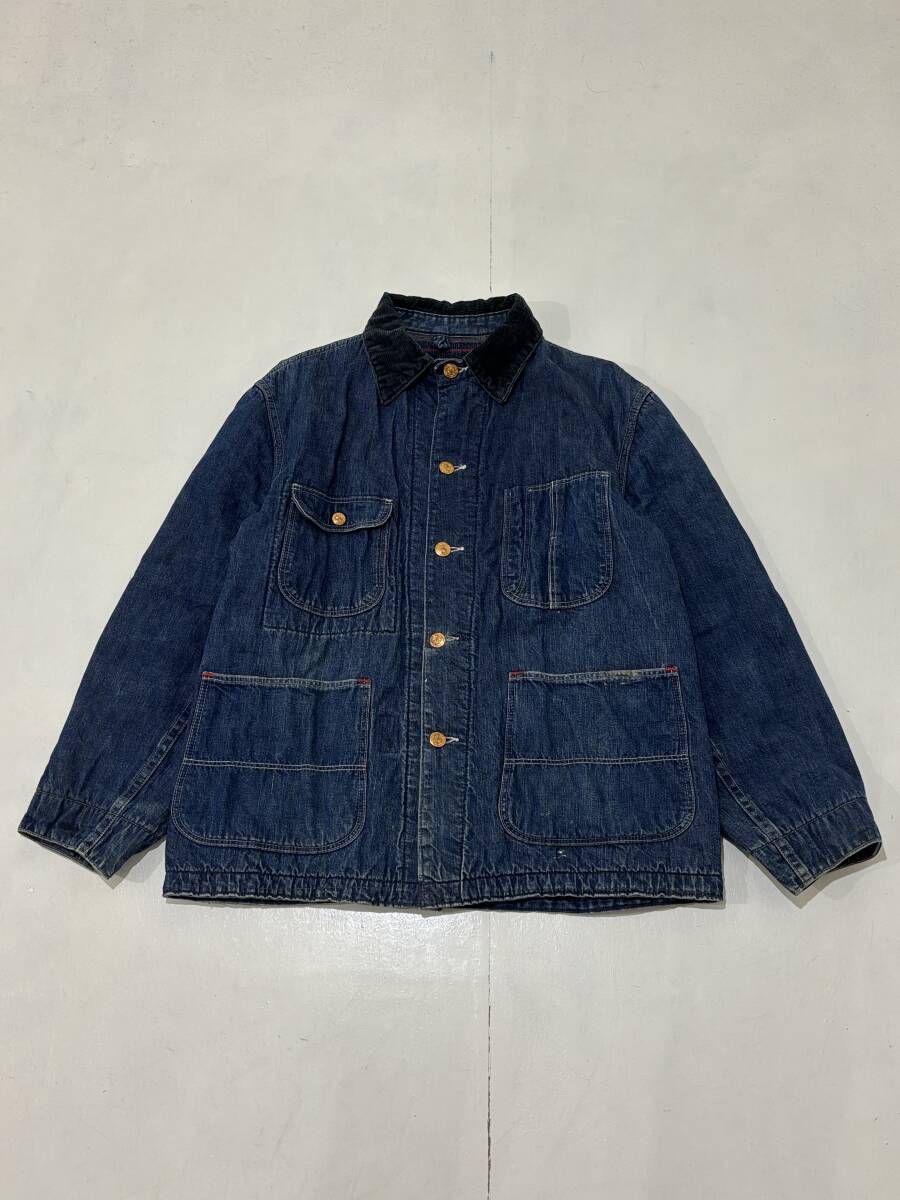 BLUE BELL】ブルーベル 50-60年代 ビンテージ 横縞ブランケット BLUE BELL】ブルーベル 50-60年代 ビンテージ 横縞ブランケット
