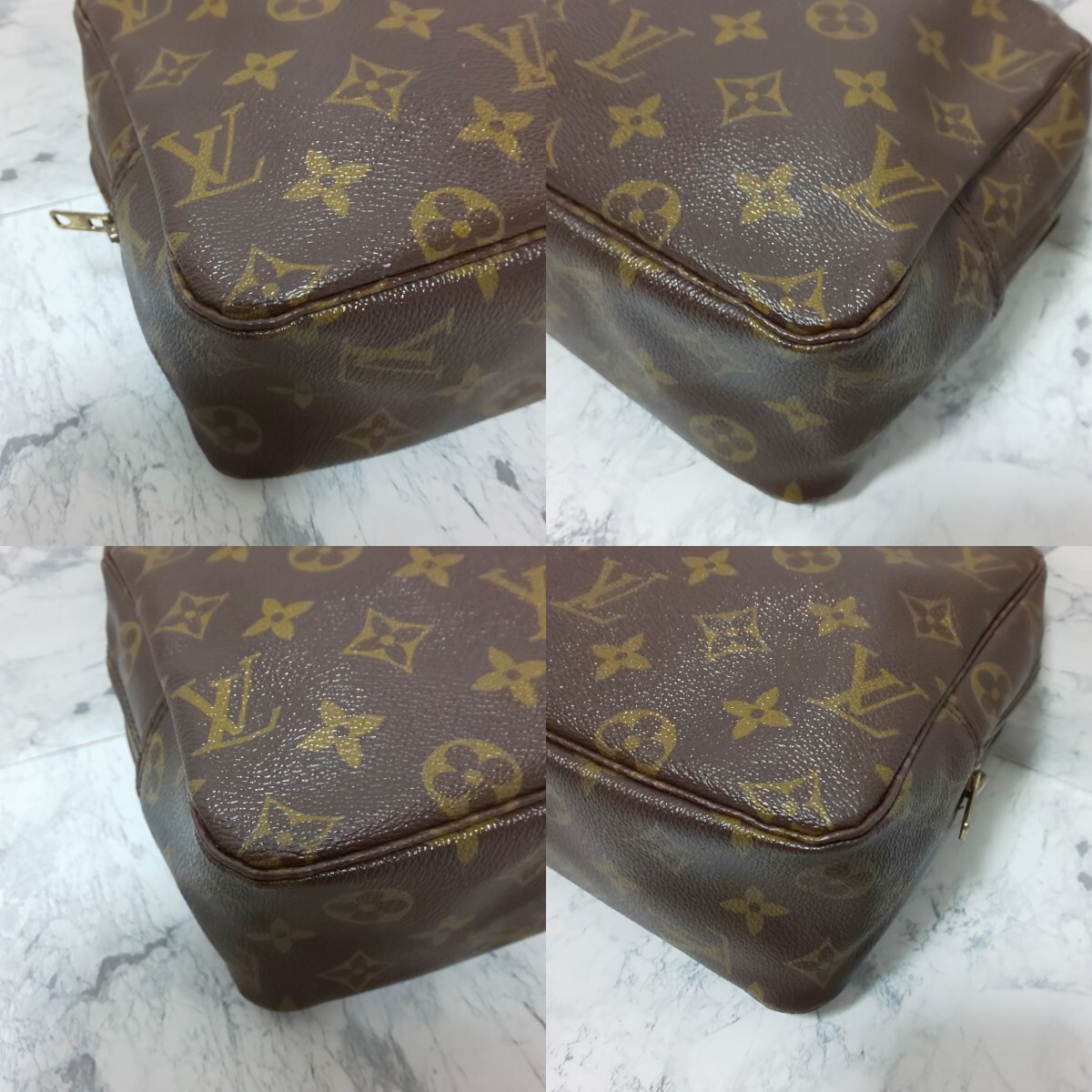 極美品】LOUIS VUITTON モノグラム トゥルーストワレット28 極美品】LOUIS VUITTON モノグラム トゥルーストワレット28