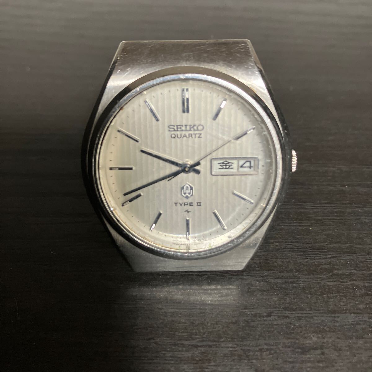 SEIKO TYPE２　 デイデイト セイコー 男性用 腕時計 クォーツ 稼働品　変わり文字　盤　４６２３ー８０１０