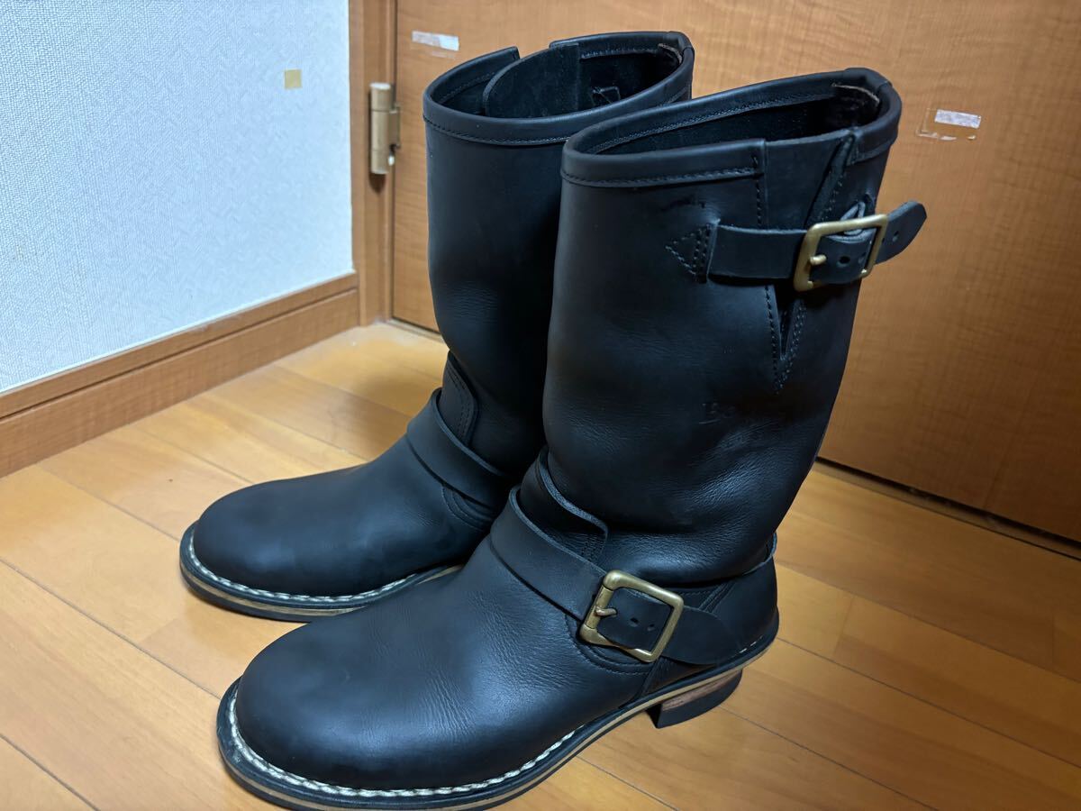 良品　カドヤ　エンジニアブーツ　安藤製靴　26.5 KADOYA 