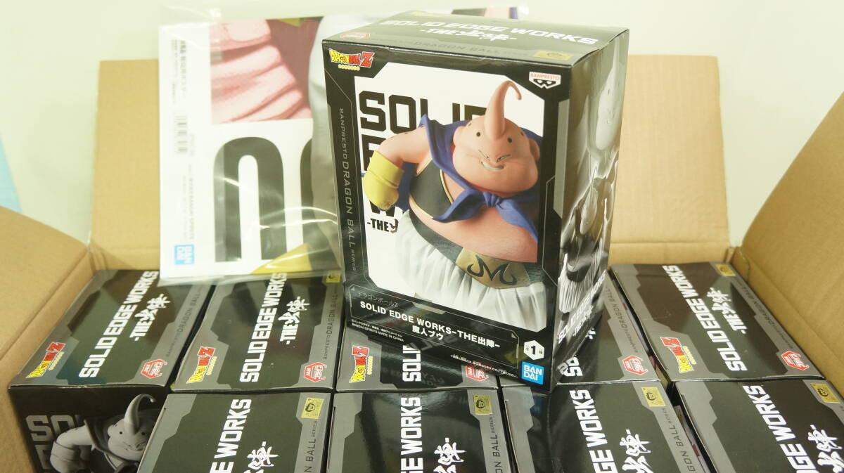 ドラゴンボールZ SOLID EDGE WORKS -THE出陣- 魔人ブウ　未開封品10個セット①　販促ポスター付