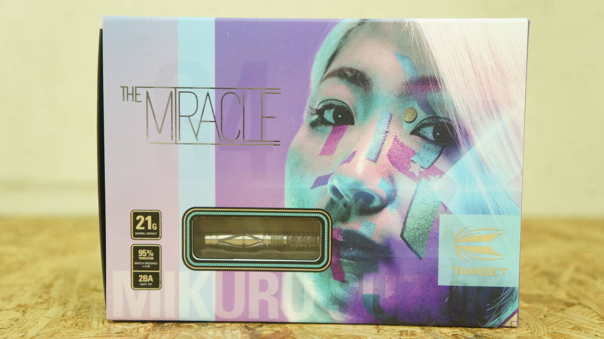 TARGET ターゲット THE MIRACLE G4 ザ ミラクル ジェネレーション4 鈴木未来モデル ダーツバレル　未使用品