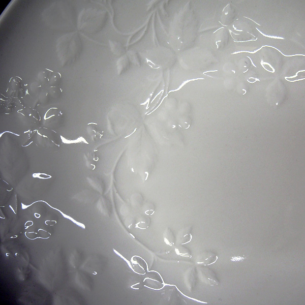 ウェッジウッド ワイルドストロベリー　ホワイト ボウル２２cm_画像4