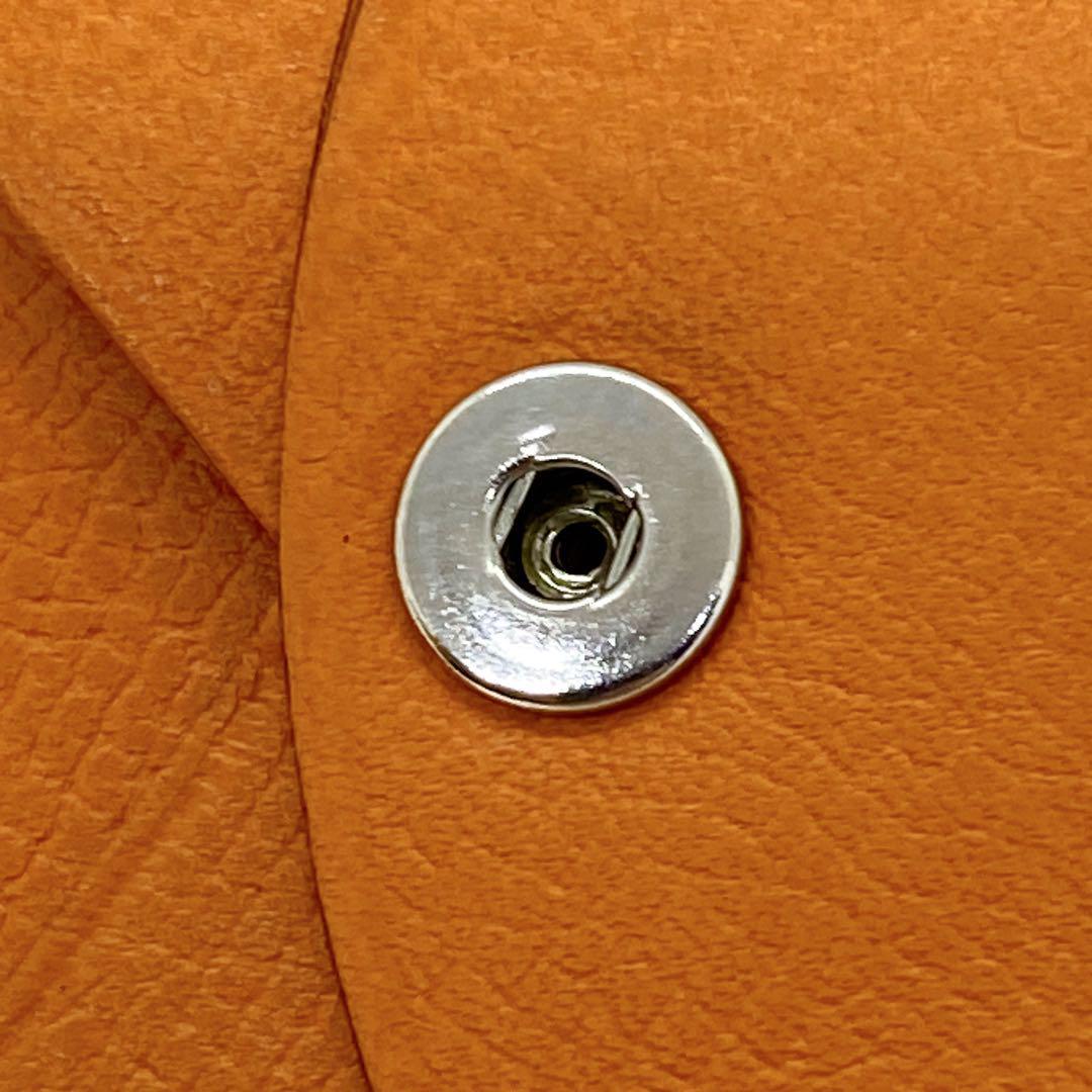 HERMES エルメス ガルヴィ 名刺入れ 箱 ギャランティカード 付き HERMES エルメス ガルヴィ 名刺入れ 箱 ギャランティカード 付き