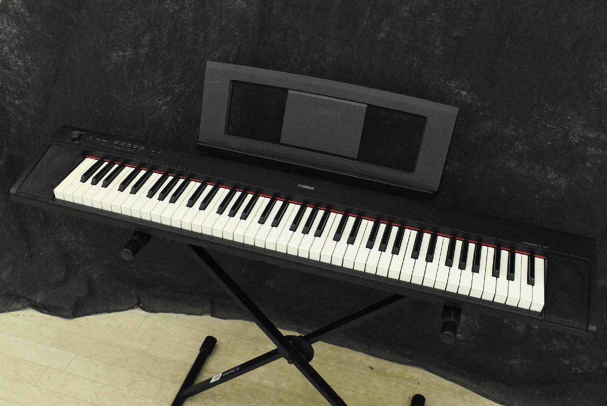 F☆YAMAHA ヤマハ Piaggero NP-32B 電子ピアノ キーボード ☆中古☆