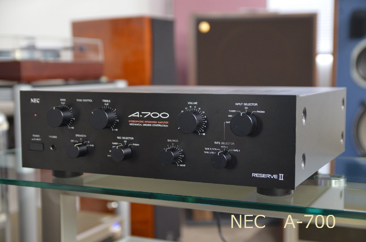 NEC A-700 リザーブⅡ電源搭載プリメインアンプ　　　　　　　（666）