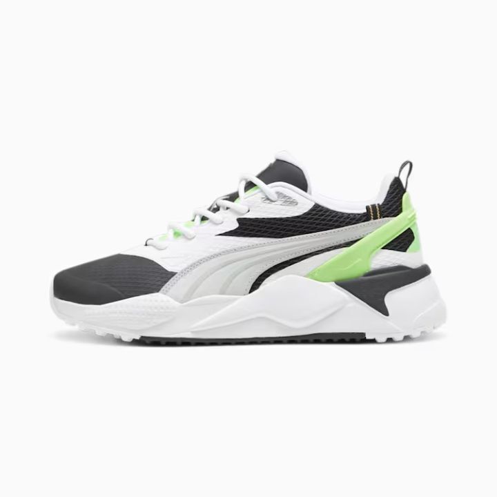 プーマゴルフ 379207-04 メンズ ゴルフ GS-X エフェクト スパイクレスシューズ ブラック-アッシュグレイ 26.5cm PUMA GOLF 2023 25p 即納