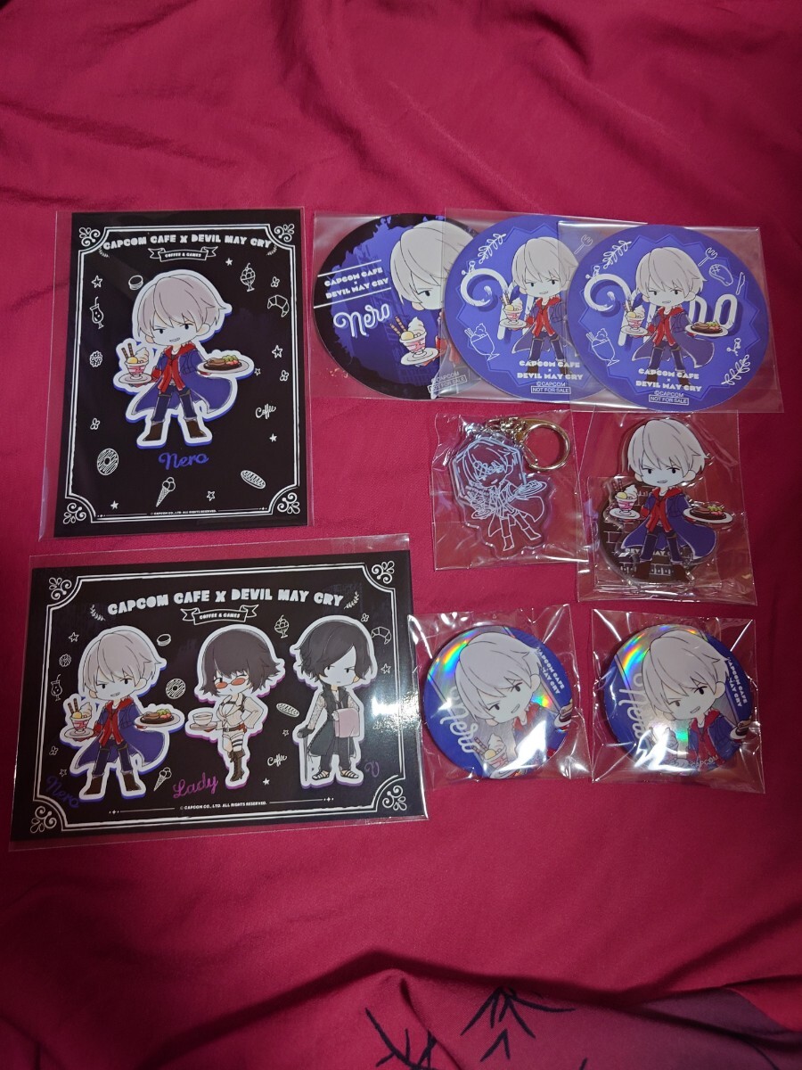 デビルメイクライ カプコンカフェ コースター キーホルダー