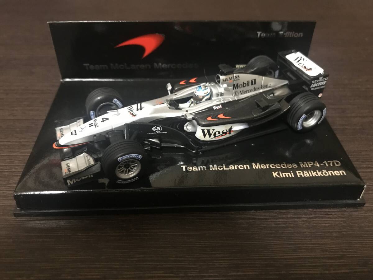 1/43 MINICHAMPS 【純正West】 マクラーレン・メルセデス MP4 1/43 MINICHAMPS 【純正West】 マクラーレン・メルセデス MP4