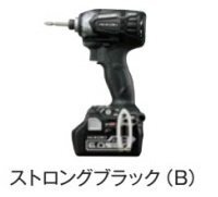 HiKOKI ハイコーキ 18V インパクト ドライバ WH18DDL2（2LYPK）ストロング ブラック 建築 建設 電設 電工 内装 造作 旧 日立 6.0Ah