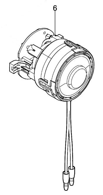 マキタ makita 40Vmax 充電式 エアダスタ AS001GZ 用 モータアッセンブリ 629A91-4 部品 修理 パーツ ブロワ― ブロア 吹飛 大工 建築 建設