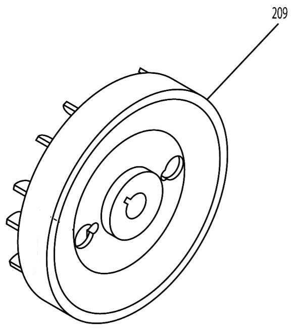 マキタ makita ポータブルインバータ発電機 EG0900IS用 ローターアセンブリ YH00000634 インバータ 発電機 修理パーツ 供給 部品