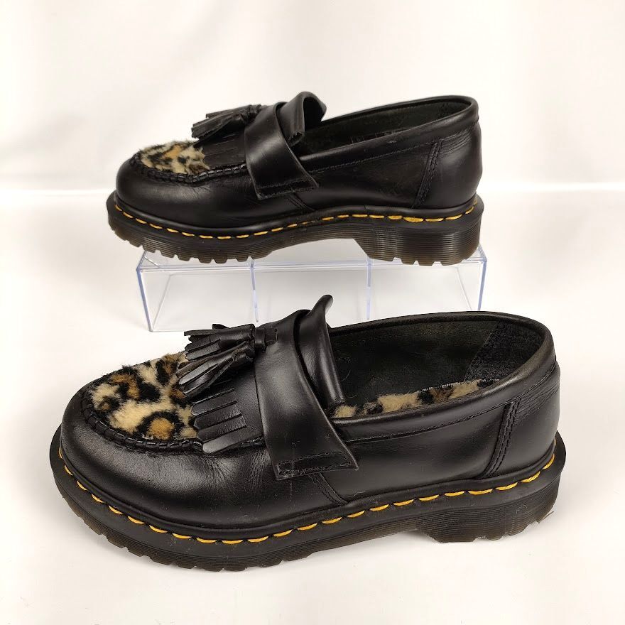 Dr Martens ドクターマーチン レオパード タッセル ローファー Dr Martens ドクターマーチン レオパード タッセル ローファー