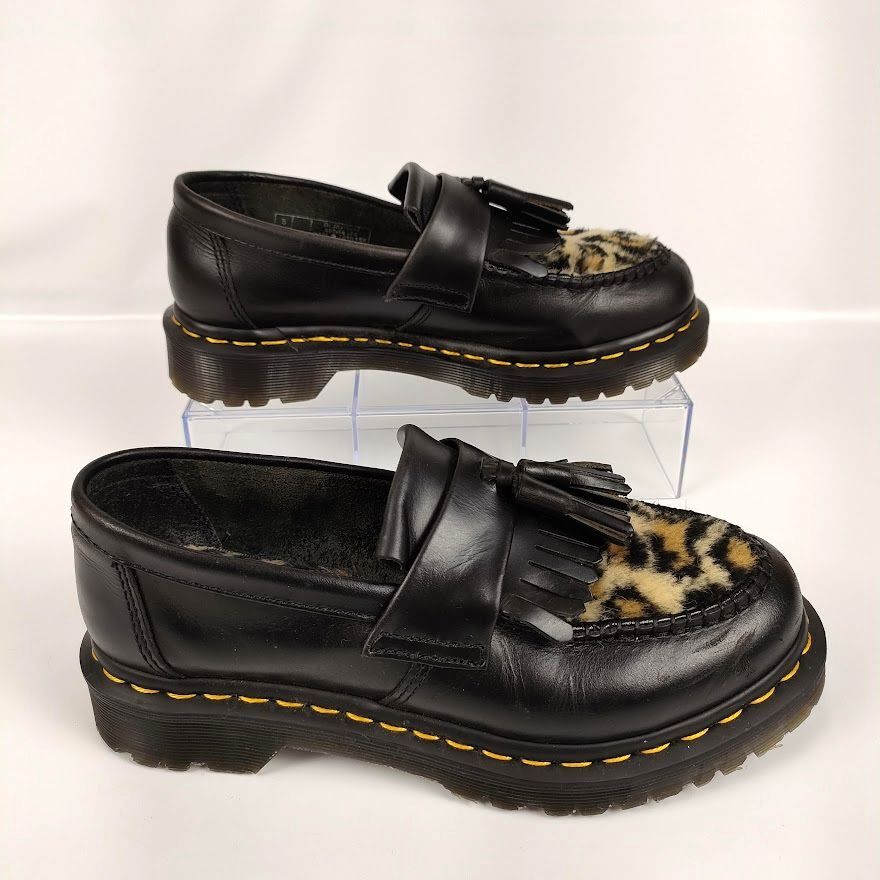 Dr Martens ドクターマーチン レオパード タッセル ローファー Dr Martens ドクターマーチン レオパード タッセル ローファー