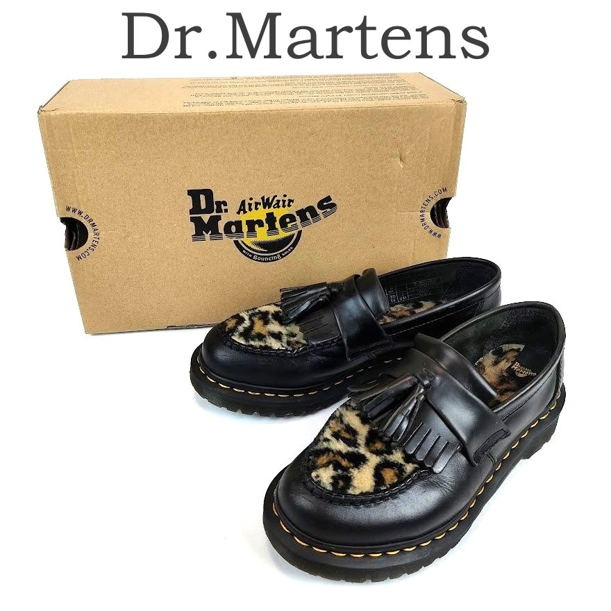 Dr Martens ドクターマーチン レオパード タッセル ローファー Dr Martens ドクターマーチン レオパード タッセル ローファー