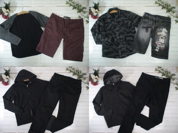 19-2853★L/LLサイズ・メンズ・お兄系★古着アイテム★50着セット★まとめ売り★古着★卸★ベール★仕入★大量★問屋★業販★洋服 