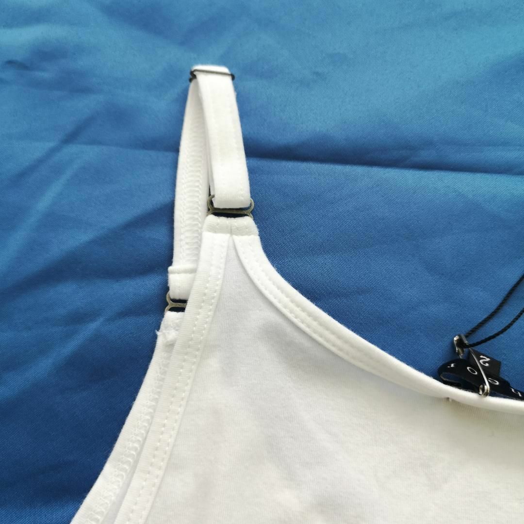  unused tag attaching theory theory camisole tops white inner under wear 2 M lady's shoulder cord adjustment possibility 