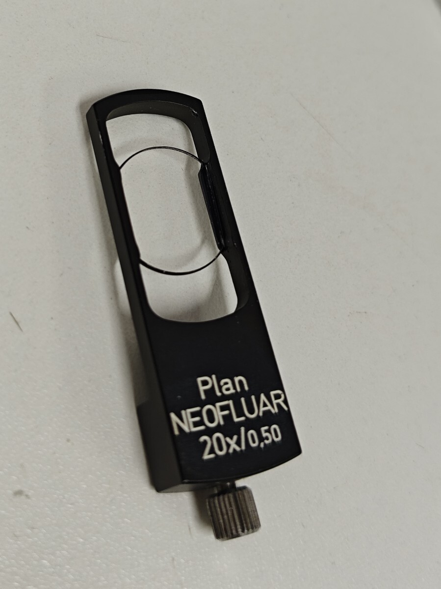 Carl Zeiss カールツァイス Plan NEOFLUAR 20x/0.50 微分干渉 Carl Zeiss カールツァイス Plan NEOFLUAR 20x/0.50 微分干渉