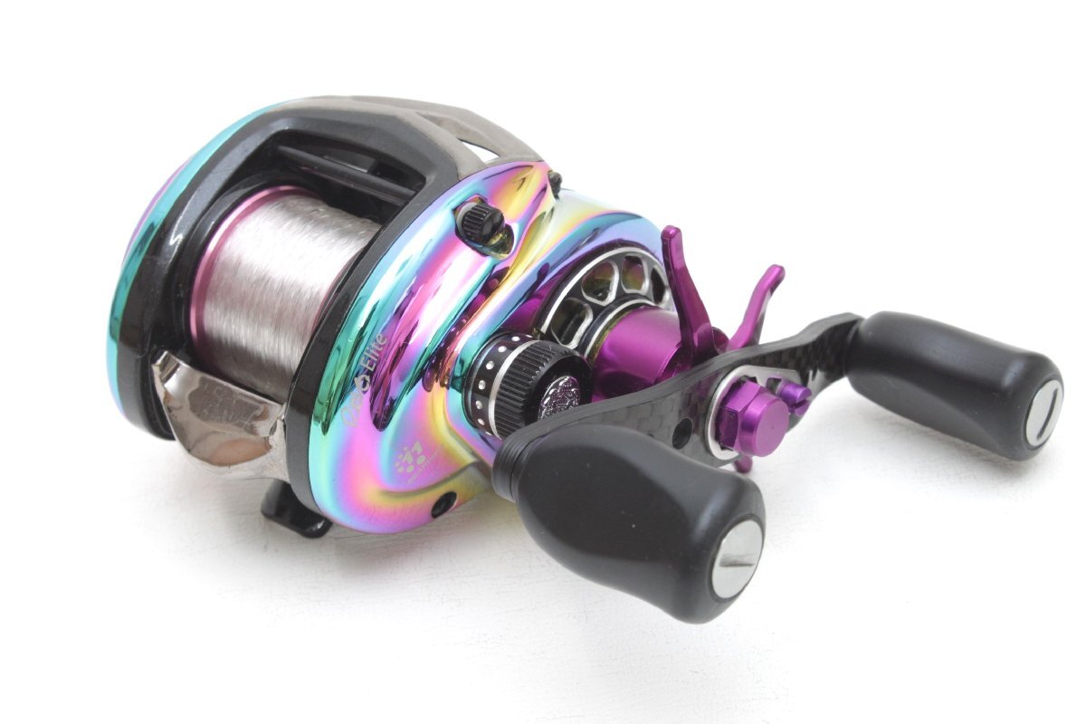 1S255☆アブ ガルシア Abu Garcia☆ ベイトリール Revo elite オーロラ 良品 【ニューポーン】
