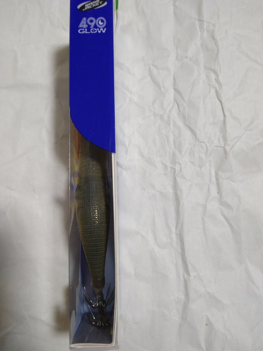 【未使用廃盤品】エギ王Q LIVE ライブ 3号 BOLKO  オリーブバック 金テープ YAMASHITA ヤマシタ _画像2