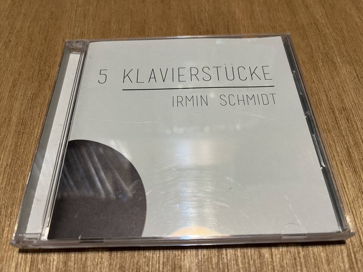 Irmin Schmidt『5 Klavierstucke』(CD) Can イルミン・シュミット ５つのピアノ作品集