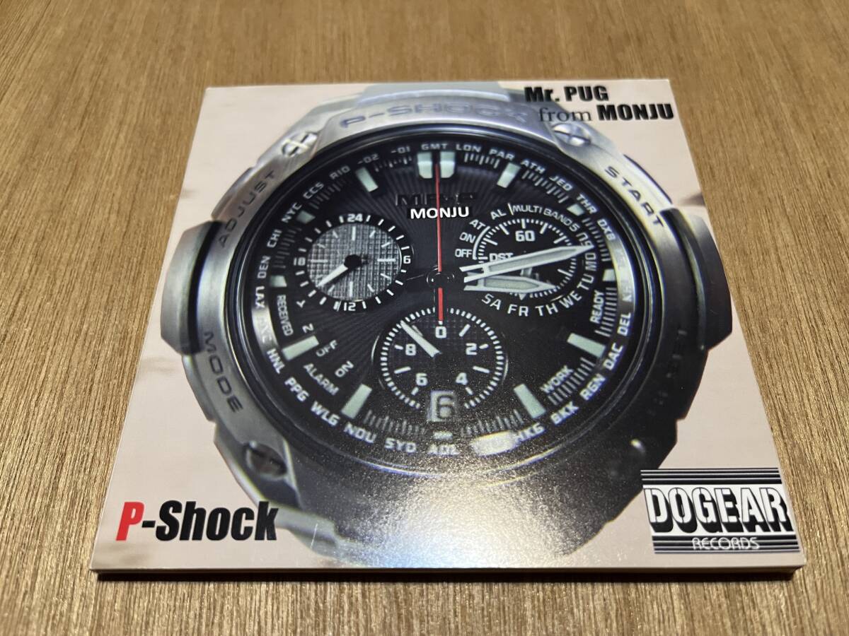Mr.PUG from MONJU『P-Shock』(CD) DOGEAR 仙人掌 SICK TEAM KID FRESINO