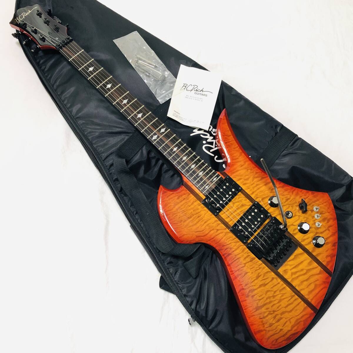 未使用 B.C.Rich Mockinbird ST ビーシーリッチ モッキンバード スルーネック キルトトップ X JAPAN HIDE(B.C.リッチ)｜売買されたオークション情報、Yahoo!オークション(旧ヤフオク!)  の商品情報をアーカイブ公開 - オークファン（aucfan.com）