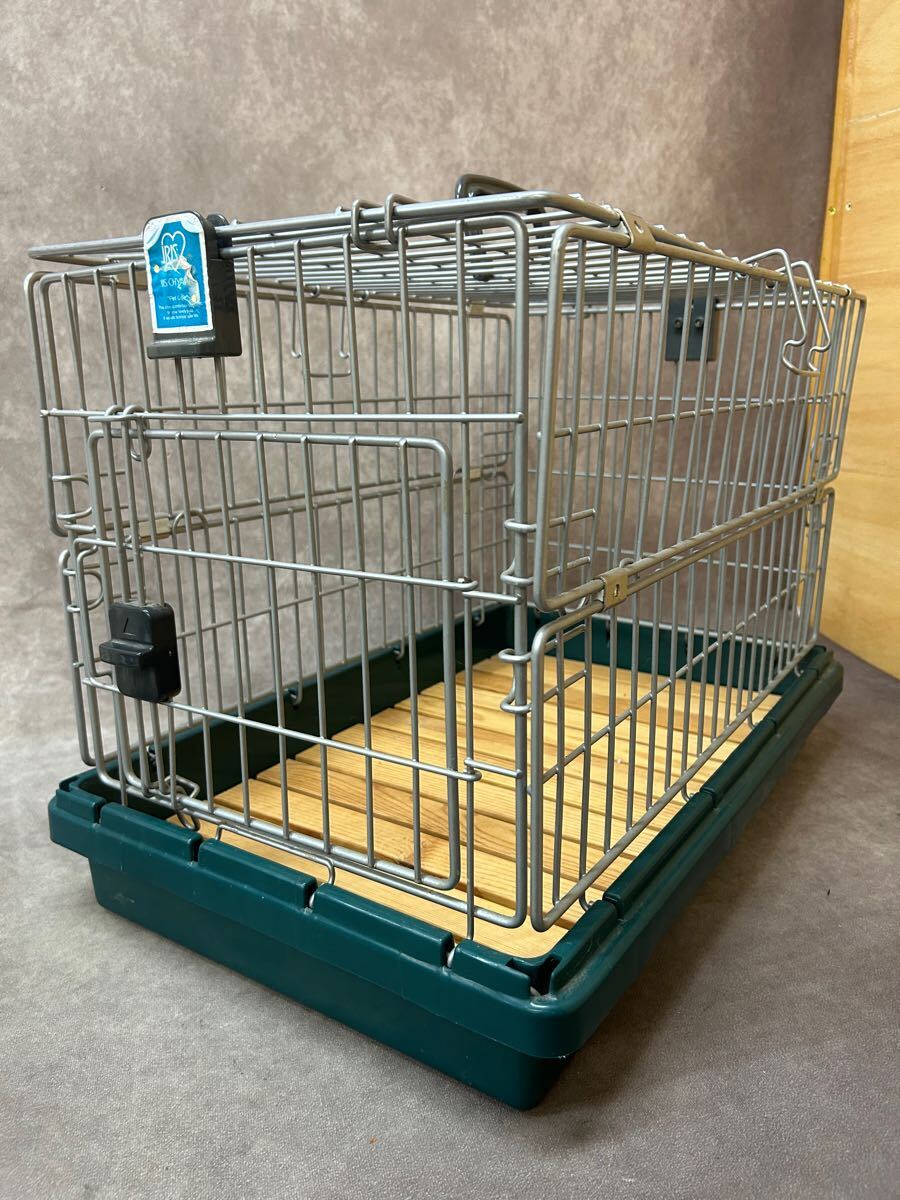 アイリスオーヤマ 折り畳み ペットケージ すのこ付 小型犬向け キャットケージ 小動(dòng)物 貓 うさぎ 中古 奈良発 直接引き取り可 IRISOHYAMA