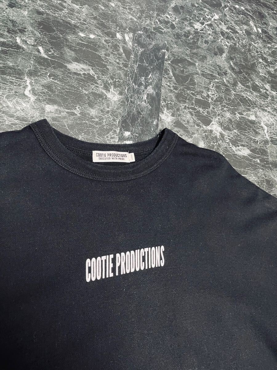 COOTIE PRODUCTIONS вырез лодочкой Logo тренировочный L BLK