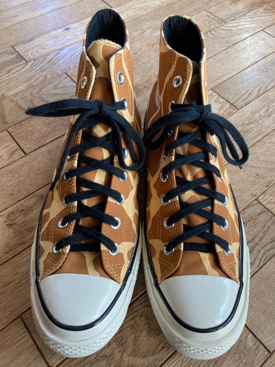 CONVERSE CT70 ジラフ キリン ブラウン US10 コンバース(28.5cm CONVERSE CT70 ジラフ キリン ブラウン US10 コンバース(28.5cm