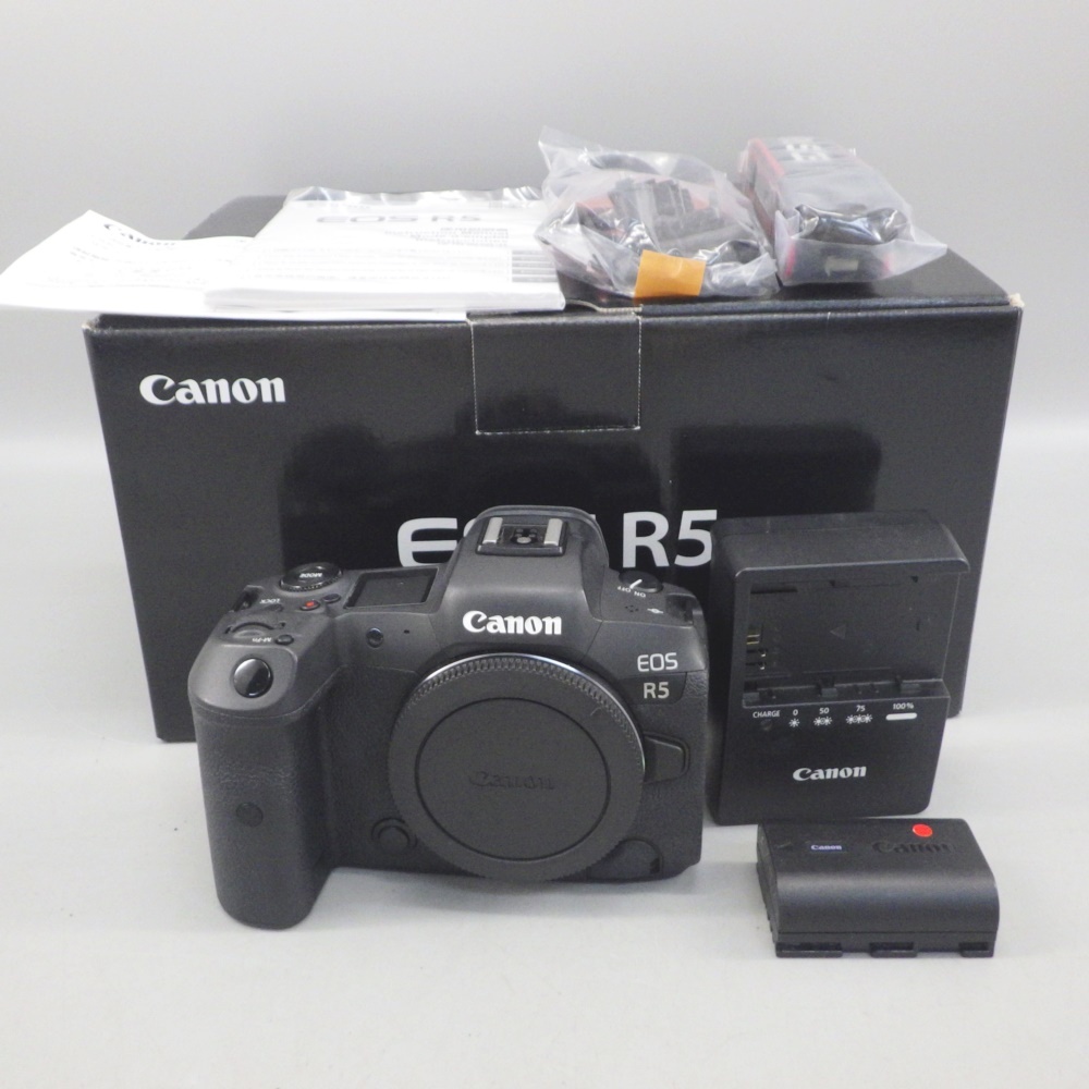 1円〜 Canon キヤノン EOS R5 ボディ ミラーレス一眼 ※動作確認済み 現状品 カメラ 254-3071372【O商品】