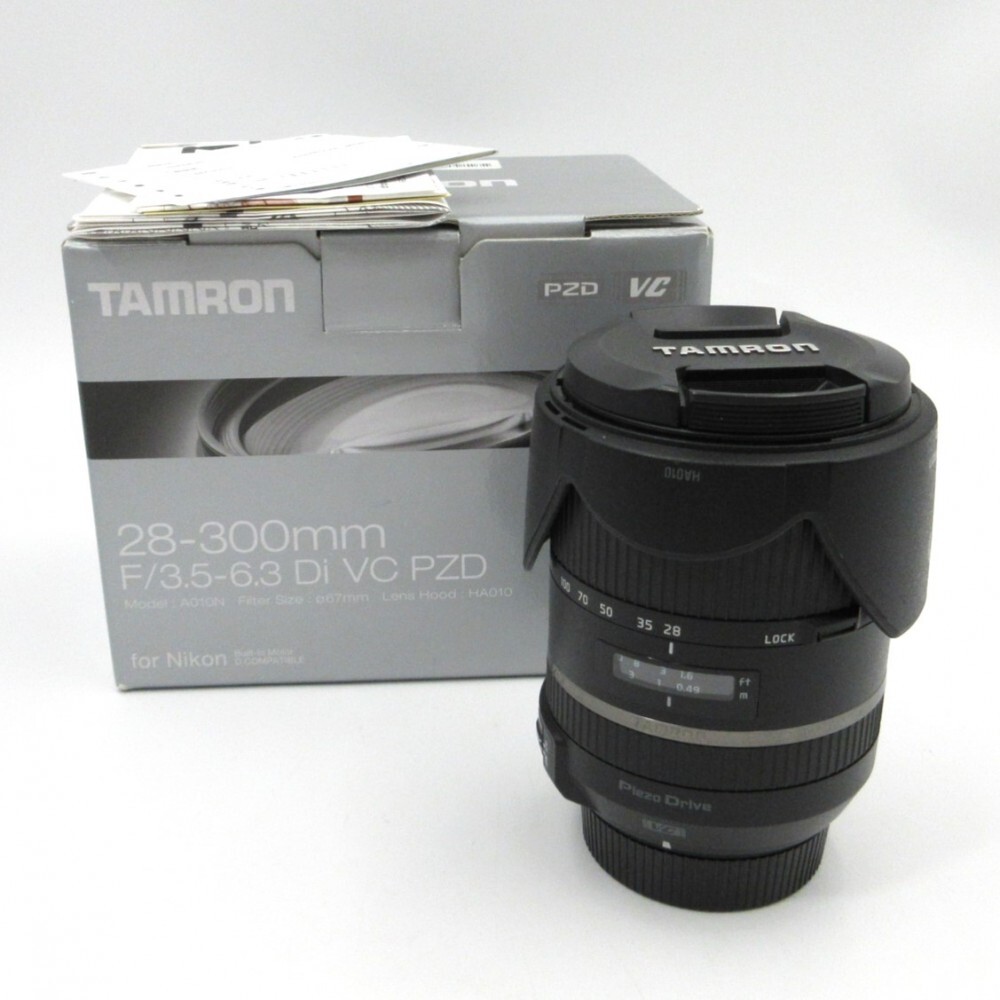 1円〜 TAMRON タムロン 28-300mm 1:3.5-6.3 Di VC PZD ズームレンズ ニコン用 箱付 動作未確認 y219-3034796【Y商品】