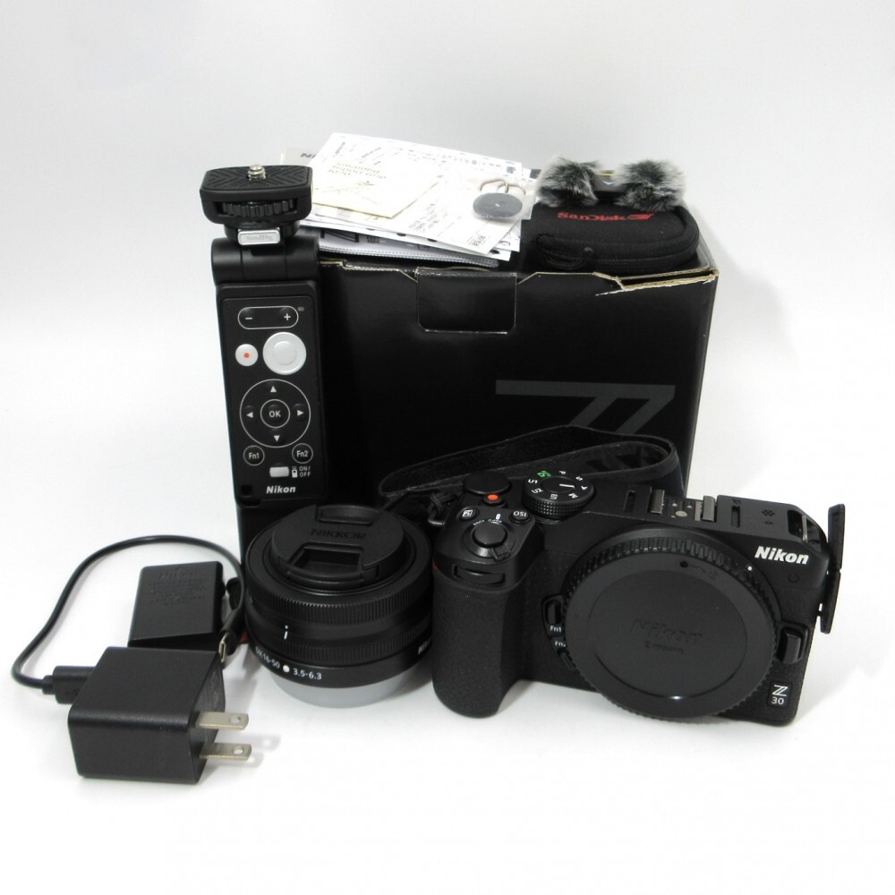 1円〜 Nikon ニコン Z30 ミラーレスデジタル一眼カメラ NIKKOR Z DX 16-50mm 1:3.5-6.3 箱付 動作確認済 現状品 y303-3042018【Y商品】