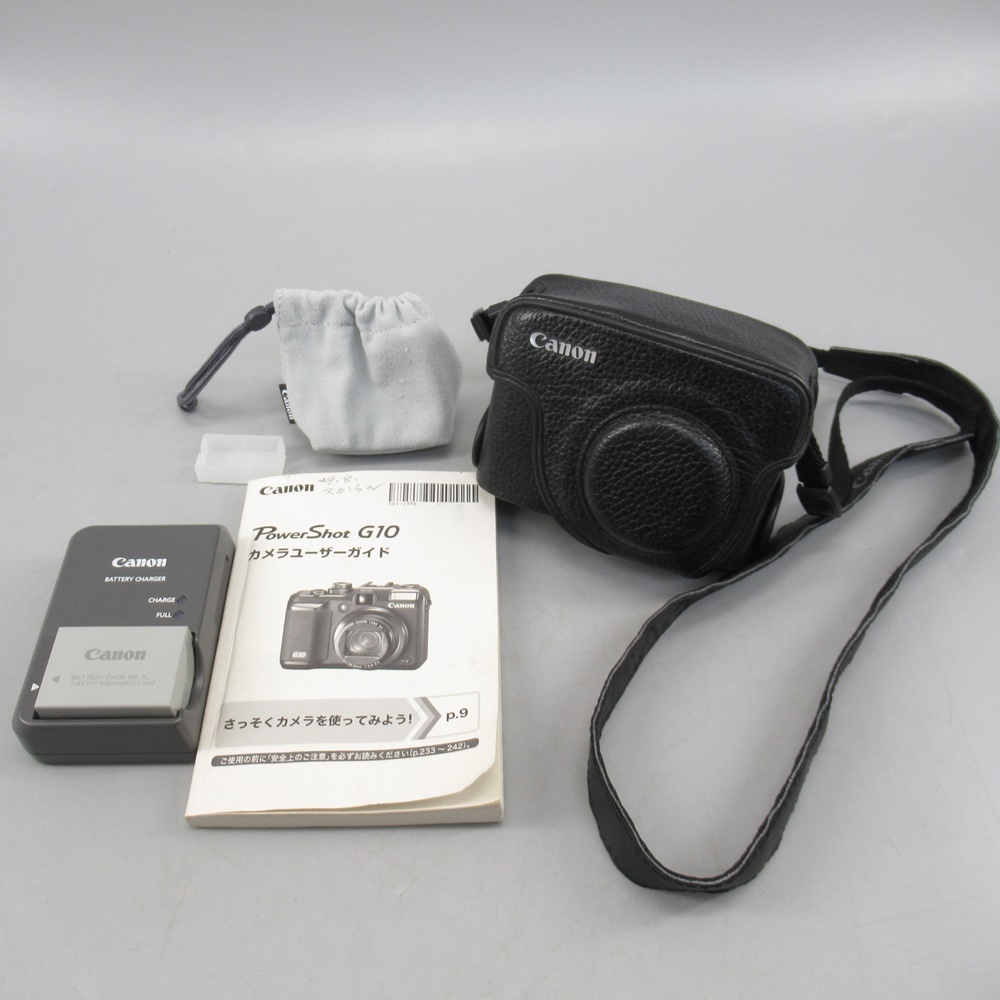 1円〜 Canon キヤノン Power Shot G10 コンパクトデジタルカメラ 通電・シャッター確認済み 93-3116995【O商品】