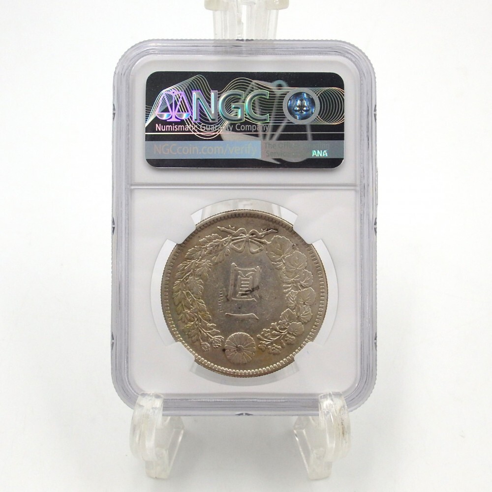 1円〜 NGC鑑定 古銭 一圓銀貨 明治37年 AU DETAILS ケース付 y134-3127627【Y商品】