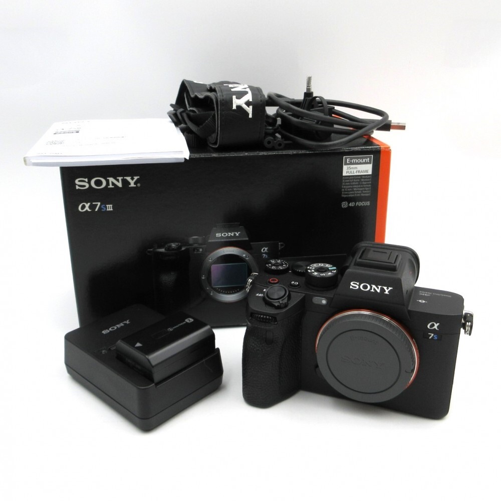 1円〜 SONY ソニー α7S デジタル一眼レフカメラ ボディのみ 箱付 動作確認済 現状品 y194-3101365【Y商品】