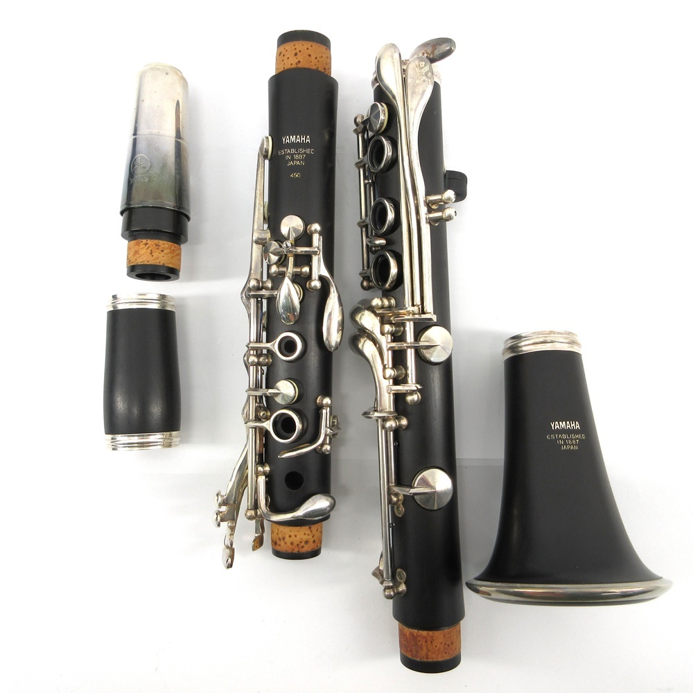 YAMAHAヤマハ YCL-450 クラリネット ケース付 管楽器 動作品