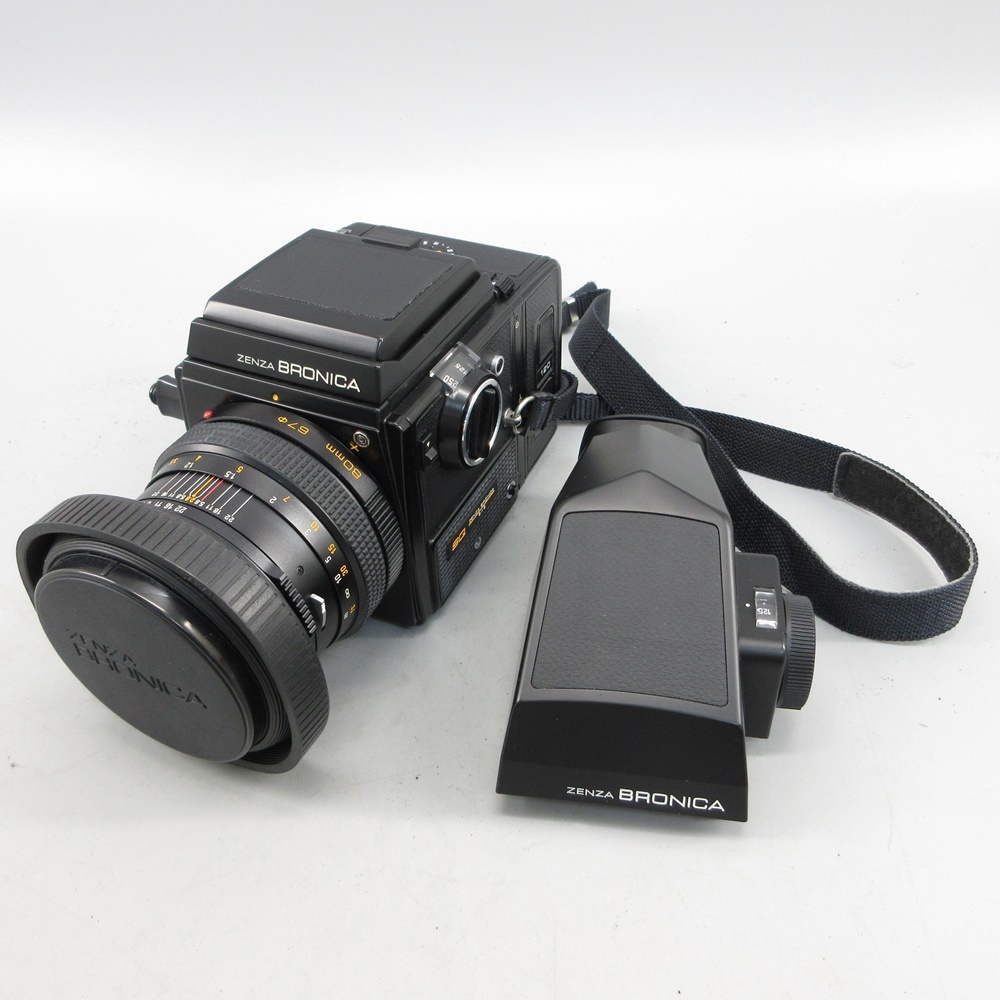 1円〜 Zenza Bronica ゼンザブロニカ SQ / ZENZANON-S F2.8 80mm 中判カメラ 空シャッター確認済み 277-3086834【O商品】