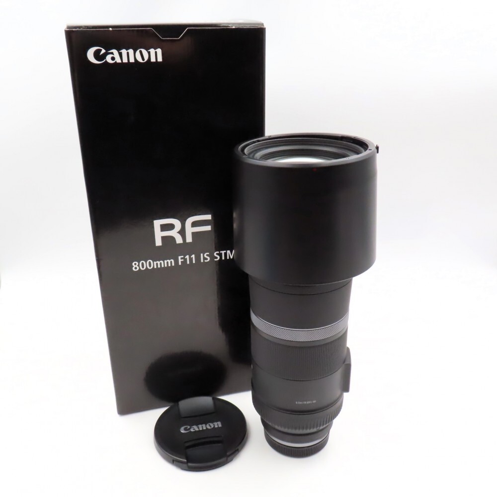 1円〜 Canon キヤノン RF 800mm F11 IS STM 望遠レンズ 箱付 動作未確認 y202-3068028【Y商品】
