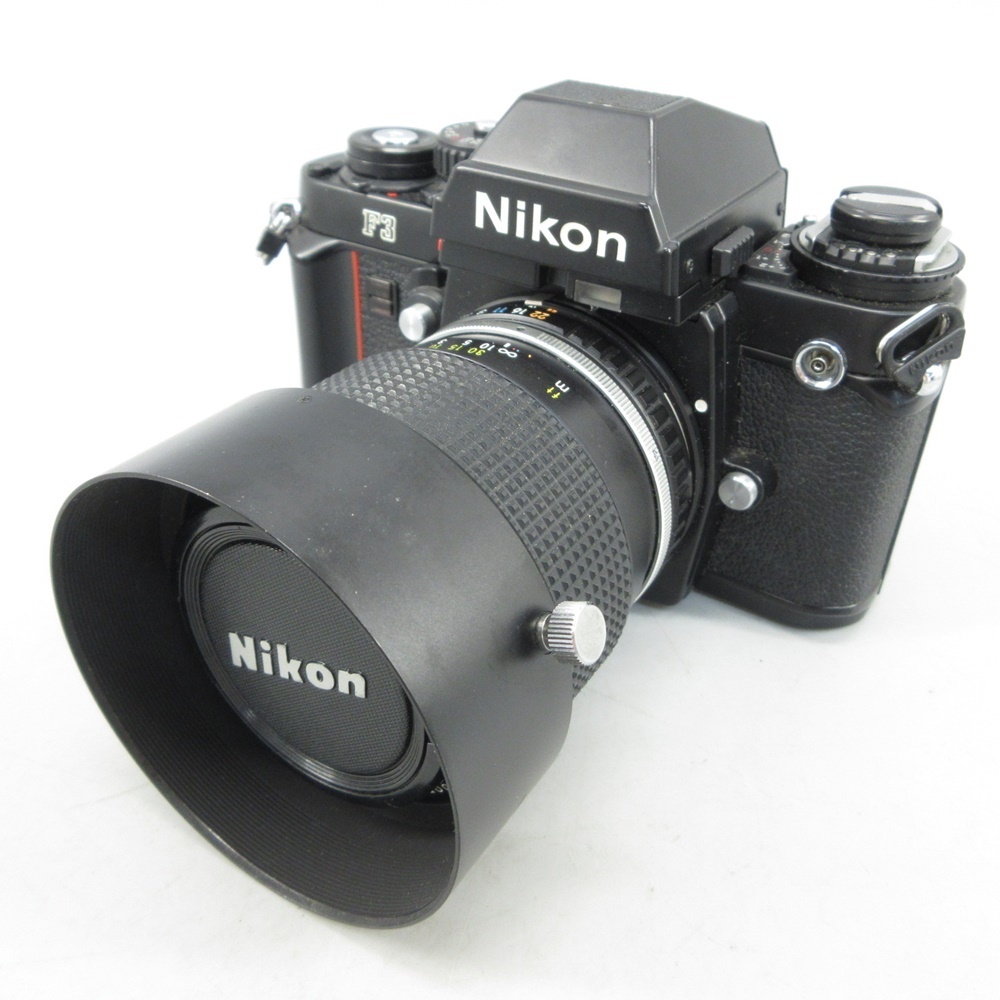 Nikon F3 一眼レフカメラ 36-72mmレンズ付き