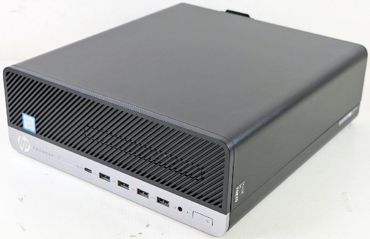 M◇中古品◇デスクトップPC HP PRODESK 600 G5 SFF i5-9500 3.00GHz/メモリ8GB/SSD500GB/Windows11Pro/DVD RWドライブ ※Office欠品