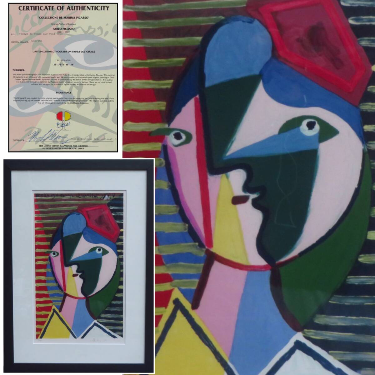 Pablo Picasso Lithographs パブロ・ピカソ リトグラフ作品集 Pablo Picasso Lithographs パブロ・ピカソ リトグラフ作品集