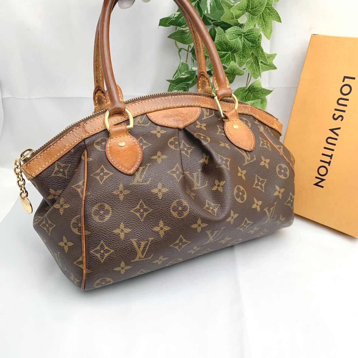 1円 LOUIS VUITTON ルイヴィトン モノグラム サックヴァンドーム ショルダーバッグ ターンロック ゴールド金具 M51414  1円スタート LOUIS VUITTONルイ ヴィトン モノグラムドーヴィル