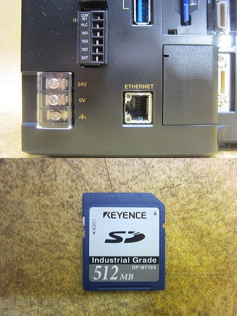 美品 KEYENCE キーエンス 47万画素カメラ対応コントローラ CV 美品 KEYENCE キーエンス 47万画素カメラ対応コントローラ CV