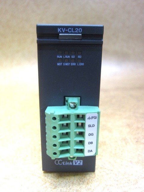 美品 KEYENCE キーエンス マスタ・ローカルユニット KV-CL20 KV 美品 KEYENCE キーエンス マスタ・ローカルユニット KV-CL20 KV