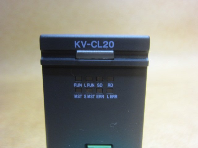 美品 KEYENCE キーエンス マスタ・ローカルユニット KV-CL20 KV 美品 KEYENCE キーエンス マスタ・ローカルユニット KV-CL20 KV