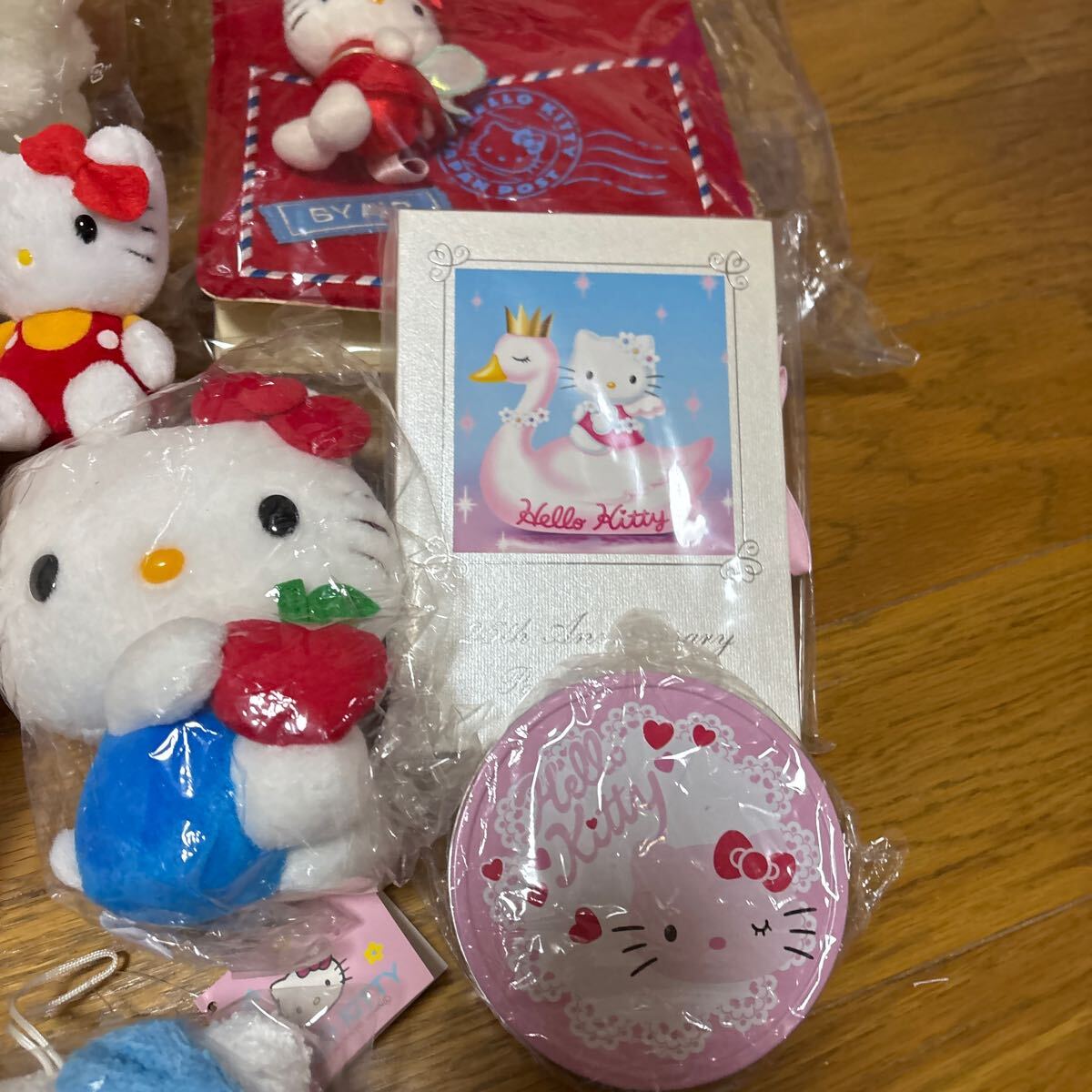 ハローキティ ぬいぐるみ 9点セット レトロ - ぬいぐるみ ハローキティ ぬいぐるみ 9点セット レトロ - ぬいぐるみ
