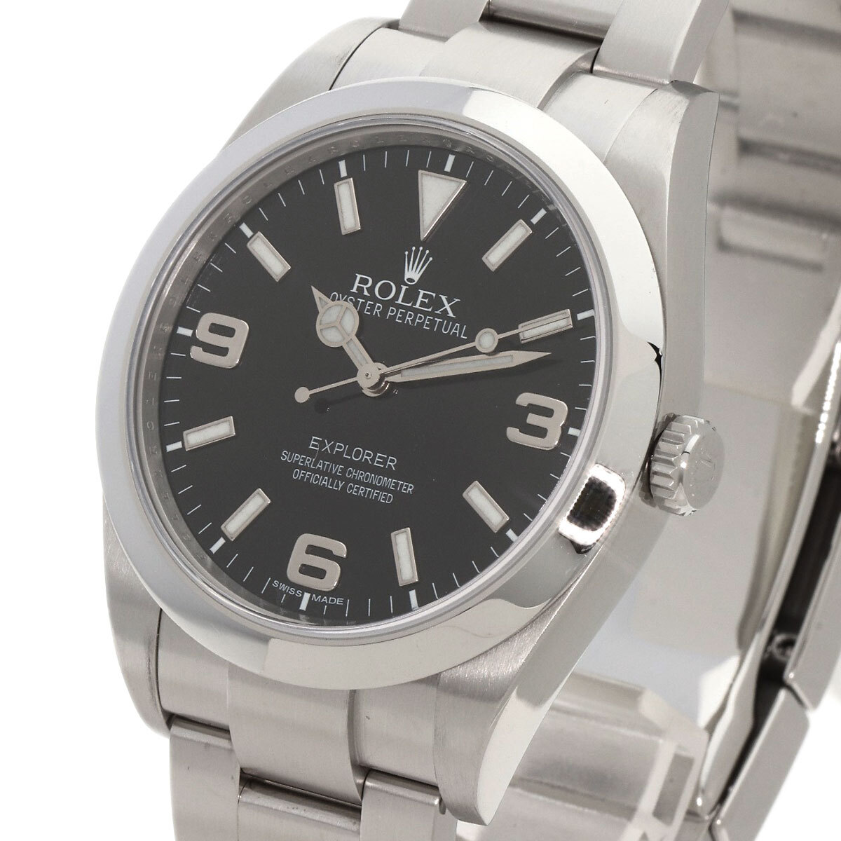 ROLEX ロレックス 214270 エクスプローラー1 腕時計(jì) ステンレススチール SS メンズ 中古