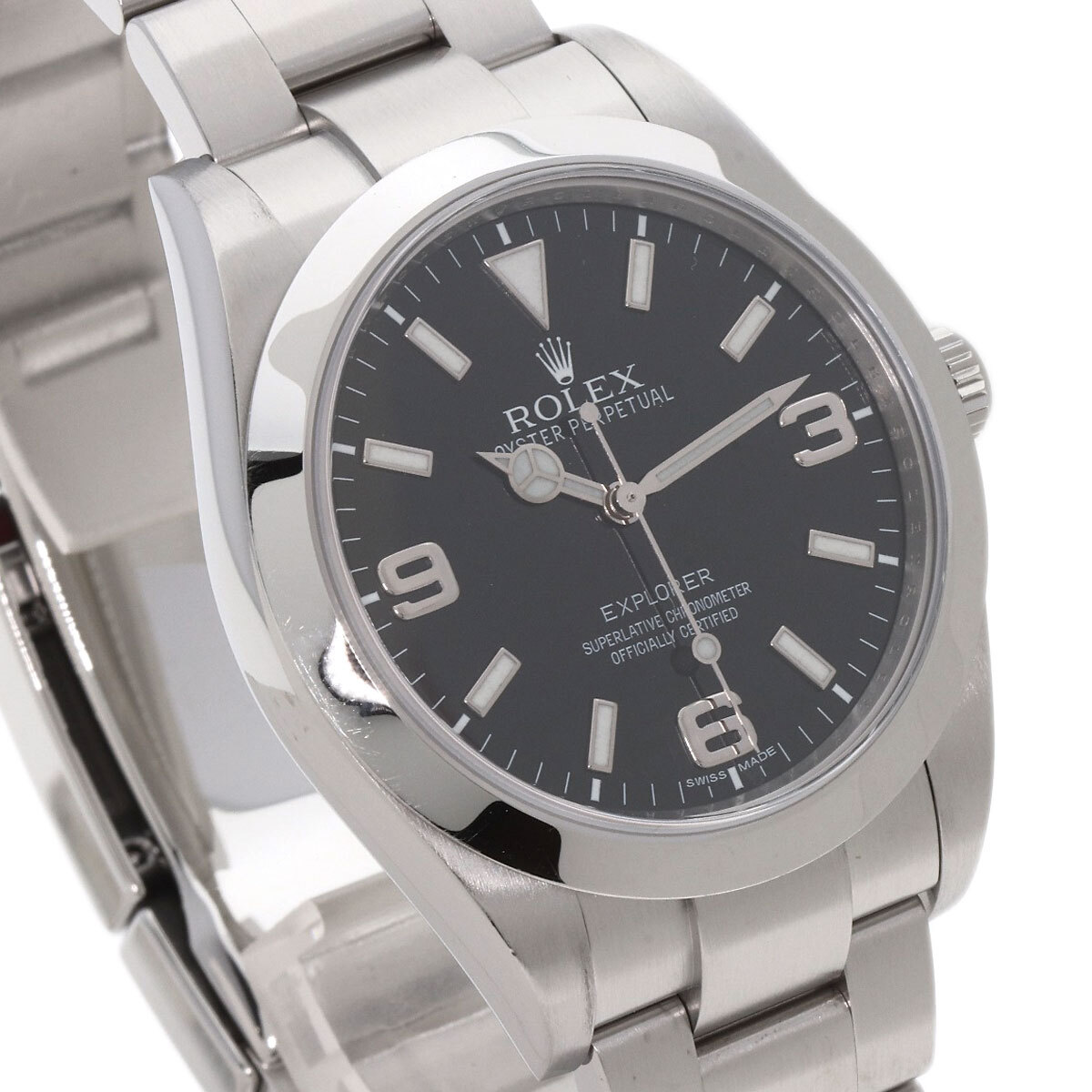 ROLEX ロレックス 214270 エクスプローラー1 腕時計(jì) ステンレススチール SS メンズ 中古